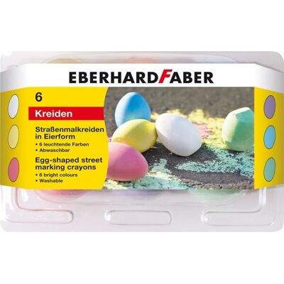 Eberhard Faber 526510 Set di 6 gessetti multicolori - Kit di gessetti Eberhard Faber 526510 Set di 6 gessetti multicolori - Kit di gessetti