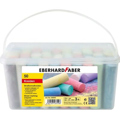 Eberhard Faber Model EF-526550 Assortiment Straatkrijt - Straatkrijt Eberhard Faber Model EF-526550 Assortiment Straatkrijt - Straatkrijt