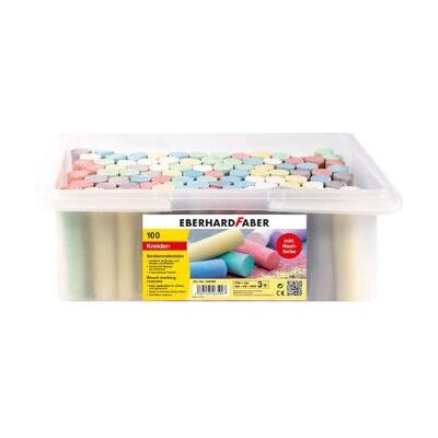 Eberhard Faber 526599 Gesso per marciapiede multicolore - Materiale artistico per esterni Eberhard Faber 526599 Gesso per marciapiede multicolore - Materiale artistico per esterni