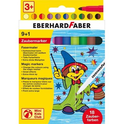 Eberhard Faber 551010 Stylo en Feutre Extra Gras Multicolore - Stylo en Feutre Eberhard Faber 551010 Stylo en Feutre Extra Gras Multicolore - Stylo en Feutre
