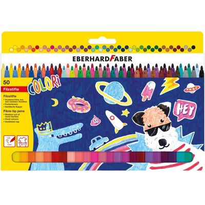 Feutre fin multicolore Eberhard Faber - Marqueur Feutre fin multicolore Eberhard Faber - Marqueur