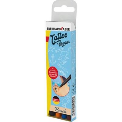 Eberhard Faber Modell 559502 - Strand Temporäres Tattoo-Set Eberhard Faber Modell 559502 - Strand Temporäres Tattoo-Set