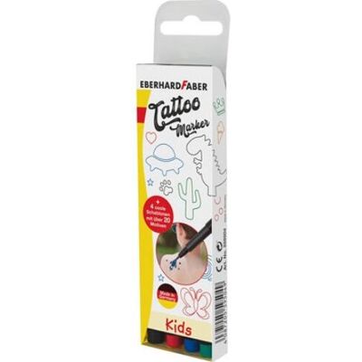 Eberhard Faber Modell 559504 - Lustiges Kindertattoo-Set Eberhard Faber Modell 559504 - Lustiges Kindertattoo-Set