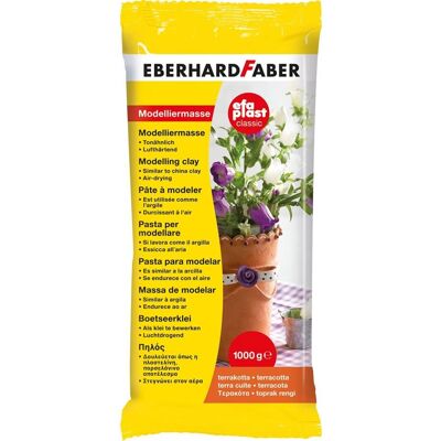 Eberhard Faber EFA Plast Pâte à modeler - Terracotta - Argile à Modeler - Publicité Eberhard Faber EFA Plast Pâte à modeler - Terracotta - Argile à Modeler - Publicité