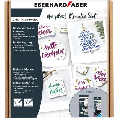 EBERHARD FABER Ensemble de Pâte à Modeler Multicolore - Ensemble de Pâte à Modeler - Publicité EBERHARD FABER Ensemble de Pâte à Modeler Multicolore - Ensemble de Pâte à Modeler - Publicité
