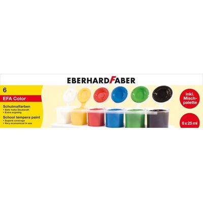 Eberhard Faber EFA Color Gouache 25 ml - Materiali artistici Eberhard Faber EFA Color Gouache 25 ml - Materiali artistici