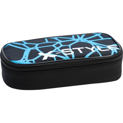 Trousse Jumbo Faber - Noir/Blue néon Trousse Jumbo Faber - Noir/Blue néon