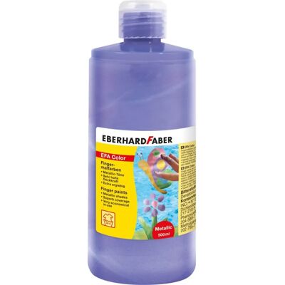 Eberhard Faber EFAColor Lavable Violet - Peinture pour doigts - Publicité Eberhard Faber EFAColor Lavable Violet - Peinture pour doigts - Publicité