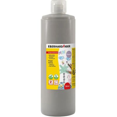 EBERHARD FABER Fingerfarbe warmgrau - Peinture pour doigts - Publicité EBERHARD FABER Fingerfarbe warmgrau - Peinture pour doigts - Publicité