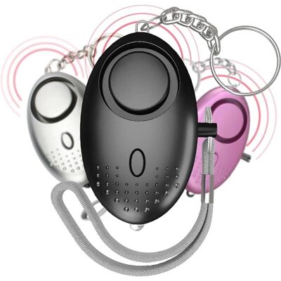 DPZO - 130dB Personal Alarm - Linterna LED - Personal alarm DPZO - 130dB Personal Alarm - Linterna LED - Personal alarm