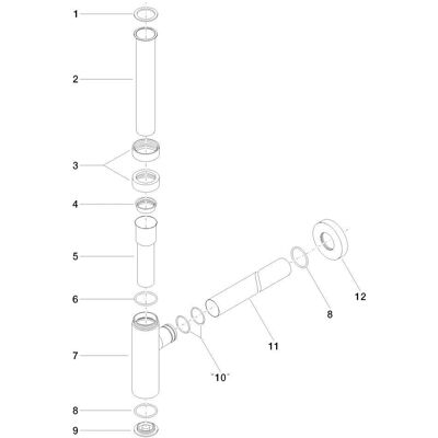 Dornbracht Geruchverschluss SERIENSPEZIFISCH - Champagne gebürstet (22kt Gold) - Geruchverschluss Dornbracht Geruchverschluss SERIENSPEZIFISCH - Champagne gebürstet (22kt Gold) - Geruchverschluss