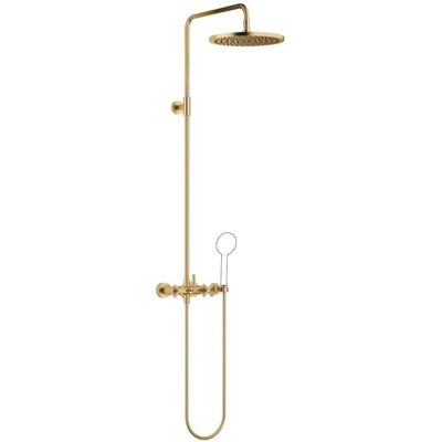 Dornbracht - TARA - Gebürstetes Messing 23kt Gold - Ø300 mm - Duschrohr Dornbracht - TARA - Gebürstetes Messing 23kt Gold - Ø300 mm - Duschrohr