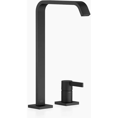 Dornbracht Modèle 29218671-33 Robinet à double sortie avec bec haut - Lavabo - Publicité Dornbracht Modèle 29218671-33 Robinet à double sortie avec bec haut - Lavabo - Publicité