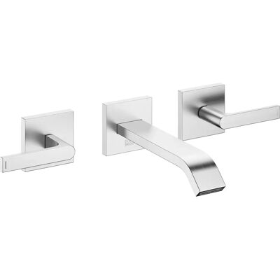Dornbracht Modell 36712671-93 Gebürstet Chrom Wandbatterie - Waschtischarmatur Dornbracht Modell 36712671-93 Gebürstet Chrom Wandbatterie - Waschtischarmatur