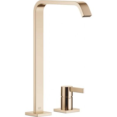 Dornbracht Modell 29218671-27 - Hoch Auslauf 2-Loch Waschtischbatterie, Light Gold Dornbracht Modell 29218671-27 - Hoch Auslauf 2-Loch Waschtischbatterie, Light Gold