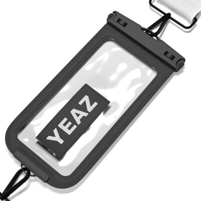 Yeaz Ocean Shot Wasserfeste Handyhülle und Gurt - Schwarz, Weiß Yeaz Ocean Shot Wasserfeste Handyhülle und Gurt - Schwarz, Weiß