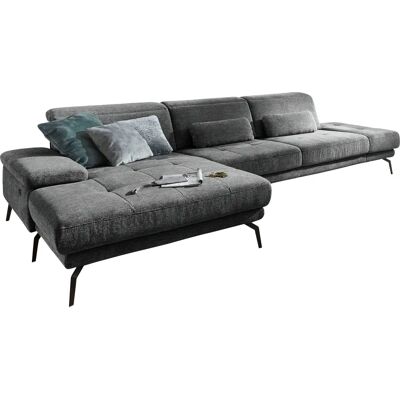 DIE PLANBAR L-Form Velours Ecksofa - Sofa DIE PLANBAR L-Form Velours Ecksofa - Sofa