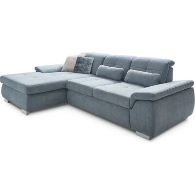 DIE PLANBAR L-Form Sofa - Blau - Verstellbar & Stauraum - Sofa DIE PLANBAR L-Form Sofa - Blau - Verstellbar & Stauraum - Sofa