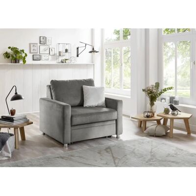 DIE PLANBAR MP-PD19021 Samtsofa - 106x90x100 cm DIE PLANBAR MP-PD19021 Samtsofa - 106x90x100 cm
