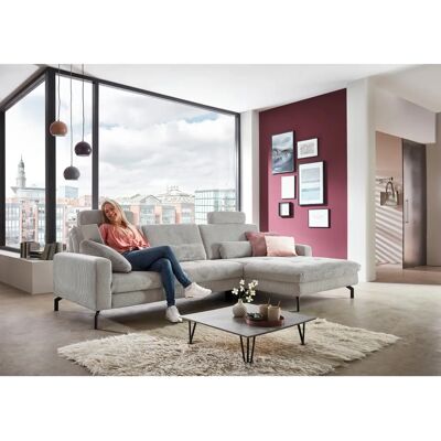 DIE PLANBAR L-Form Velours Sofa - Sofa DIE PLANBAR L-Form Velours Sofa - Sofa