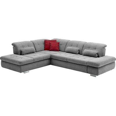 DIE PLANBAR MP-IN17004 L-Form Sofa - Verstellbarer Kopfteil, Sitztiefenverstellung, Rechte Armlehne DIE PLANBAR MP-IN17004 L-Form Sofa - Verstellbarer Kopfteil, Sitztiefenverstellung, Rechte Armlehne