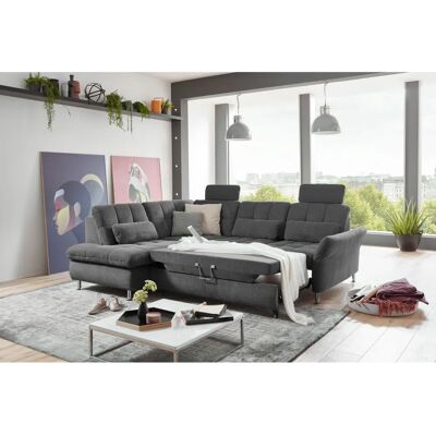 DIE PLANBAR MP-IN20016 L-Form Sofa - Bettfunktion, Rechte Armlehne, Manuelle Verstellung DIE PLANBAR MP-IN20016 L-Form Sofa - Bettfunktion, Rechte Armlehne, Manuelle Verstellung