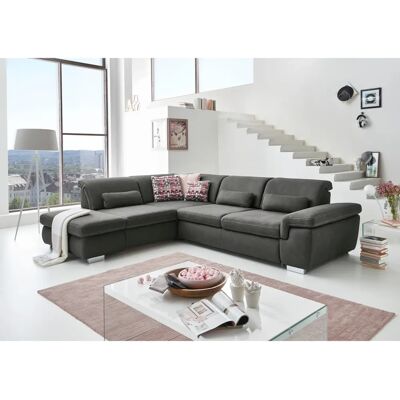 DIE PLANBAR MP-IN17041 L-Form Sofa - Lederoptik, Armlehne rechts DIE PLANBAR MP-IN17041 L-Form Sofa - Lederoptik, Armlehne rechts