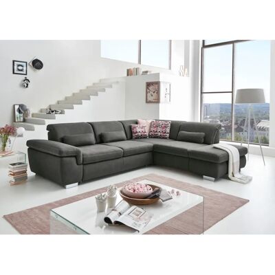 DIE PLANBAR MP-IN17041 L-Form Sofa - Microfaser Lederoptik DIE PLANBAR MP-IN17041 L-Form Sofa - Microfaser Lederoptik