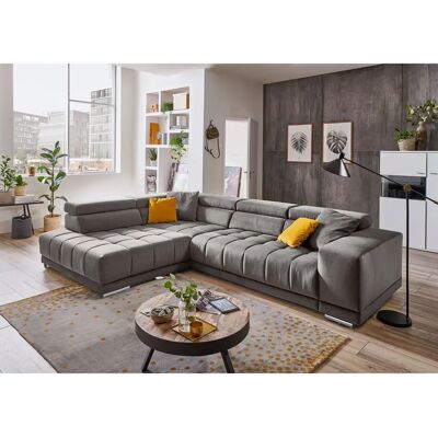 DIE PLANBAR MP-IN15053 L-Form Microfaser Ecksofa - Sofas DIE PLANBAR MP-IN15053 L-Form Microfaser Ecksofa - Sofas