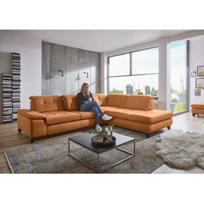 DIE PLANBAR MP-IN18012 L-Form Sofa - Microfaser, Armlehne links, Kopfteilverstellung DIE PLANBAR MP-IN18012 L-Form Sofa - Microfaser, Armlehne links, Kopfteilverstellung