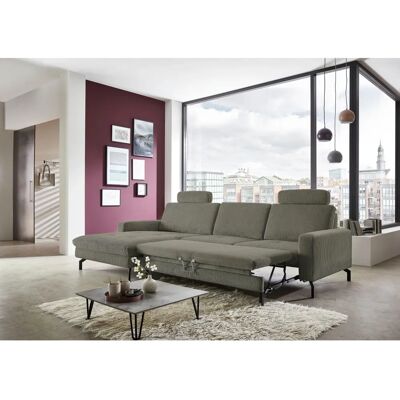 DIE PLANBAR L-Form Ecksofa - Grün, 302cm DIE PLANBAR L-Form Ecksofa - Grün, 302cm