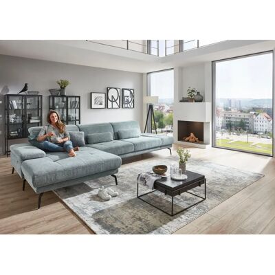 DIE PLANBAR MP-IN20126 L-Form Sofa - Blau DIE PLANBAR MP-IN20126 L-Form Sofa - Blau