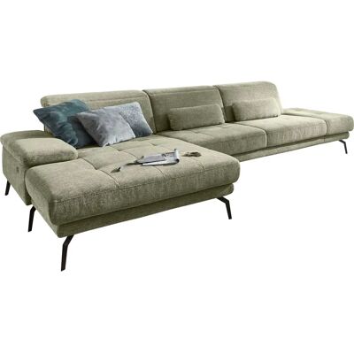 DIE PLANBAR L-Form Sofa - Gepolsterte, Verstellbare Kopfstützen, Umkehrbarer Hocker DIE PLANBAR L-Form Sofa - Gepolsterte, Verstellbare Kopfstützen, Umkehrbarer Hocker