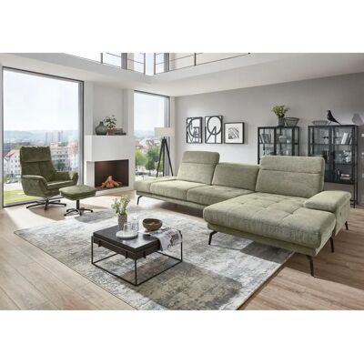 DIE PLANBAR Modell MP-IN20126 - Modernes Grünes Sofa mit Verstellfunktionen DIE PLANBAR Modell MP-IN20126 - Modernes Grünes Sofa mit Verstellfunktionen
