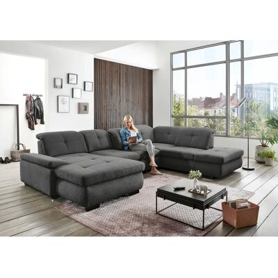 DIE PLANBAR MP-IN16012 L-Form Sofa - Chenille, links Armlehne, verstellbarer Kopfstütze DIE PLANBAR MP-IN16012 L-Form Sofa - Chenille, links Armlehne, verstellbarer Kopfstütze