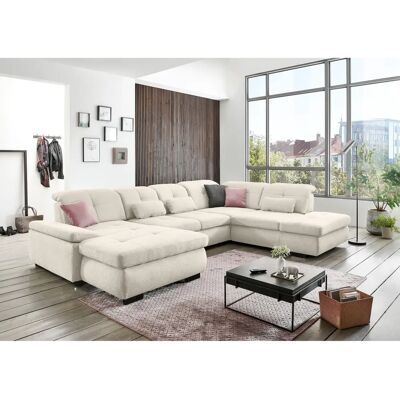 DIE PLANBAR MP-IN16012 L-Form Sofa - Chenille, Armlehne links DIE PLANBAR MP-IN16012 L-Form Sofa - Chenille, Armlehne links