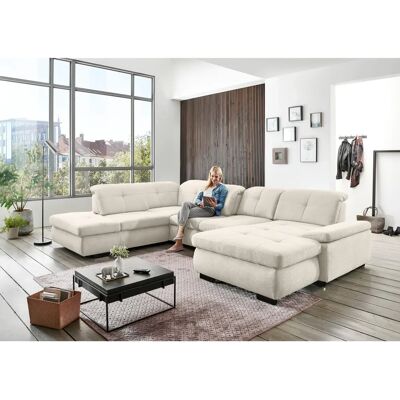 DIE PLANBAR MP-IN16012 L-Form Sofa - Bezug Chenille, Armlehne rechts, Sitztiefenverstellung DIE PLANBAR MP-IN16012 L-Form Sofa - Bezug Chenille, Armlehne rechts, Sitztiefenverstellung