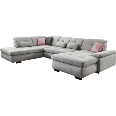 DIE PLANBAR MP-IN16012 L-Form Sofa - Verstellbarer Kopfteil & Bettfunktion DIE PLANBAR MP-IN16012 L-Form Sofa - Verstellbarer Kopfteil & Bettfunktion