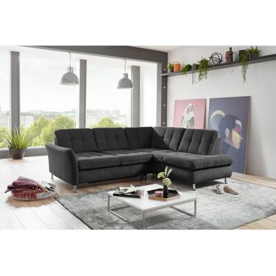 DIE PLANBAR L-Form Sofa - Bezug Chenille, Manuelle Verstellung, 3 Sitze DIE PLANBAR L-Form Sofa - Bezug Chenille, Manuelle Verstellung, 3 Sitze