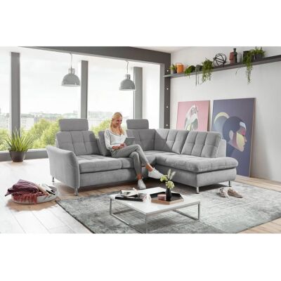 DIE PLANBAR MP-IN20016 L-Form Sofa - 3-Sitzer Chenille DIE PLANBAR MP-IN20016 L-Form Sofa - 3-Sitzer Chenille