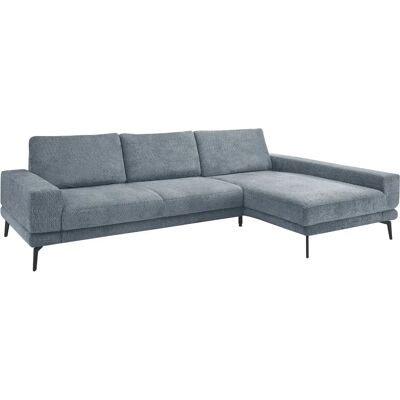 Musterring SO 3600 - Blaues Sofa mit 3 Plätzen & Schwarze Beine Musterring SO 3600 - Blaues Sofa mit 3 Plätzen & Schwarze Beine