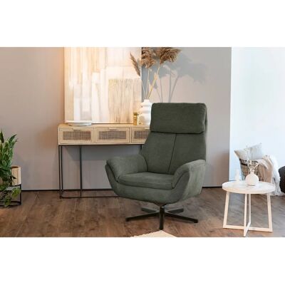 DIE PLANBAR MP-RS20079 Grüner Drehbarer Relaxsessel - Sessel DIE PLANBAR MP-RS20079 Grüner Drehbarer Relaxsessel - Sessel