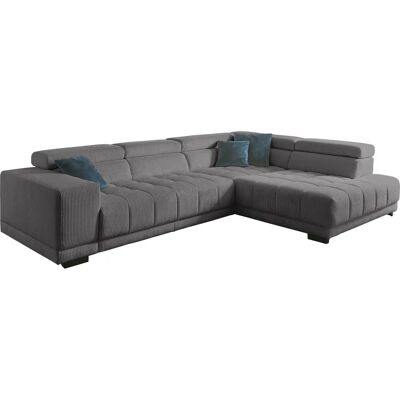 DIE PLANBAR - MP-IN15053 L-Form - Anthrazit - 3-Sitzer - Sofa DIE PLANBAR - MP-IN15053 L-Form - Anthrazit - 3-Sitzer - Sofa