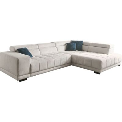 DIE PLANBAR - MP-IN15053 L-Form - ecru - 3-Sitzer - Sofa DIE PLANBAR - MP-IN15053 L-Form - ecru - 3-Sitzer - Sofa