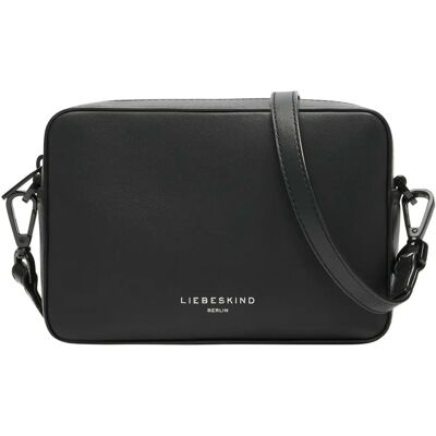 Liebeskind Berlin Hilla S Kameratasche - Leder, Schwarz, 19,5x12,5x6cm Liebeskind Berlin Hilla S Kameratasche - Leder, Schwarz, 19,5x12,5x6cm