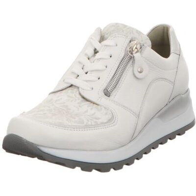 Baskets Waldlaufer Hiroko Femme - Blanc - Large - H64007 - Publicité Baskets Waldlaufer Hiroko Femme - Blanc - Large - H64007 - Publicité