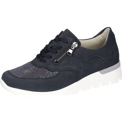 WALDLÄUFER K-RAMONA-Soft - Sportliche Leder-Textil Sneaker K-Weite WALDLÄUFER K-RAMONA-Soft - Sportliche Leder-Textil Sneaker K-Weite