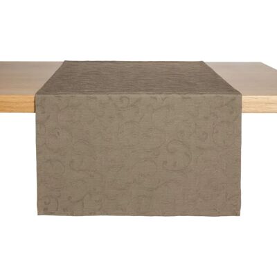 ERWIN M. Runner Biella - Mokka, 40x170 cm, Rechteckige Tischdecke ERWIN M. Runner Biella - Mokka, 40x170 cm, Rechteckige Tischdecke