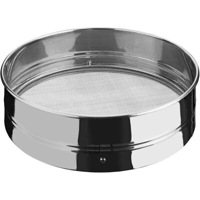 De Buyer Edelstahl-Sieb - 4 austauschbare Einsätze - 20x6.2 cm - Silber De Buyer Edelstahl-Sieb - 4 austauschbare Einsätze - 20x6.2 cm - Silber