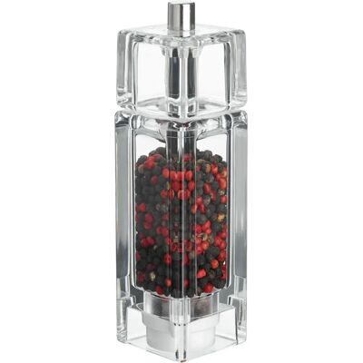 Vega Macinapepe Walker - Modern, Transparent, 4.5x16.5x4.5cm - Pfeffermühle Vega Macinapepe Walker - Modern, Transparent, 4.5x16.5x4.5cm - Pfeffermühle